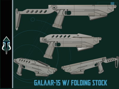 Galaar-15 Blaster Carbine