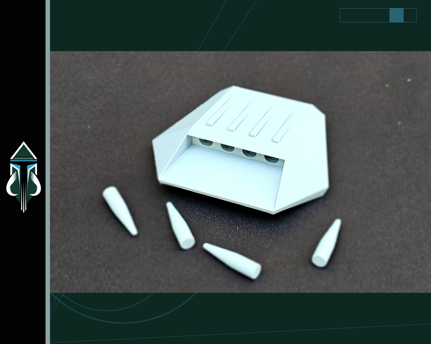 Mandalorian Hand Plate w/ Dart Launcher