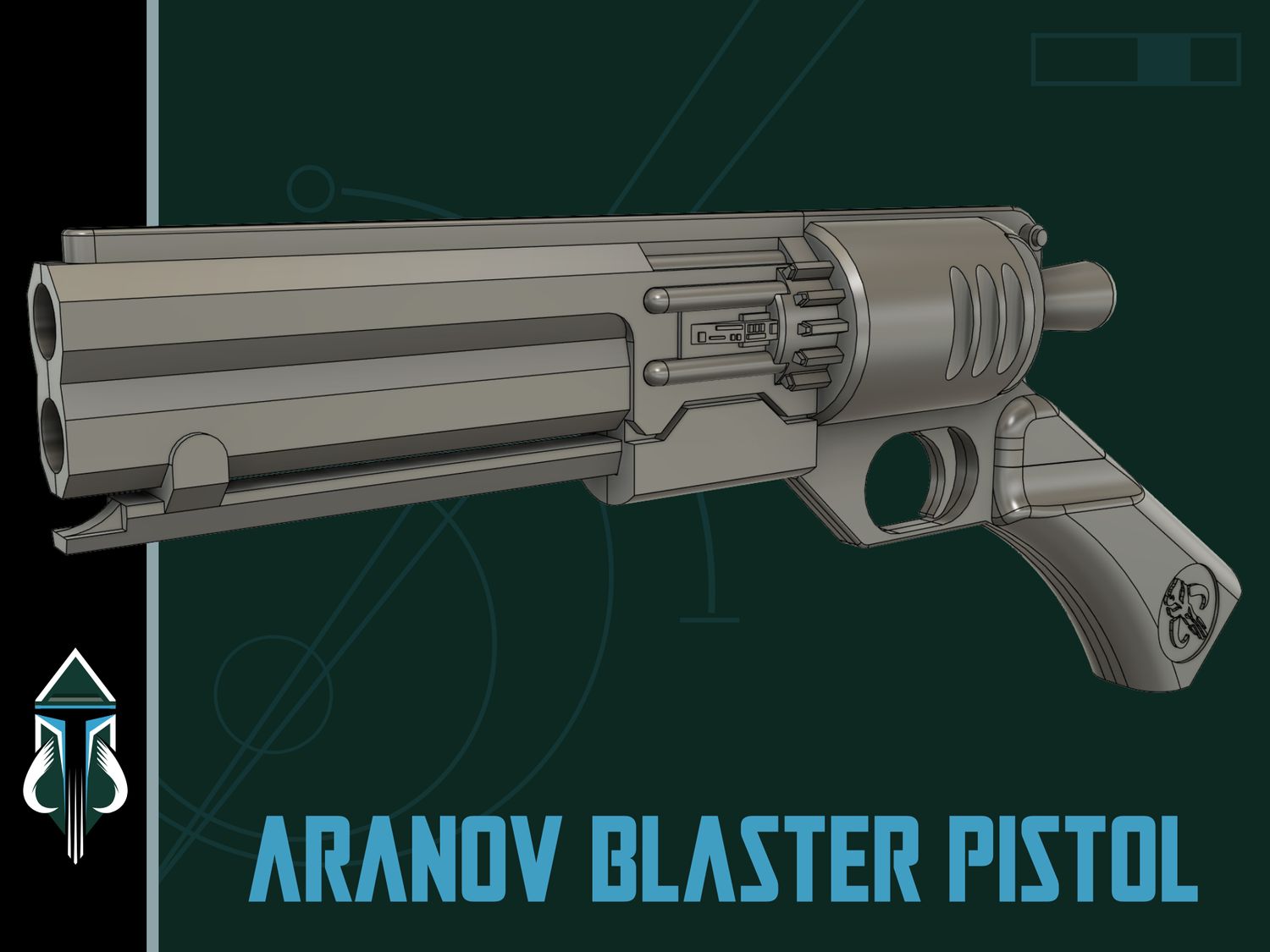 Aranov Blaster Pistol