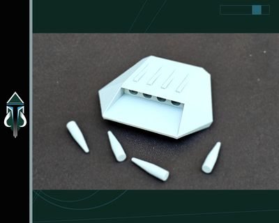Mandalorian Hand Plate w/ Dart Launcher