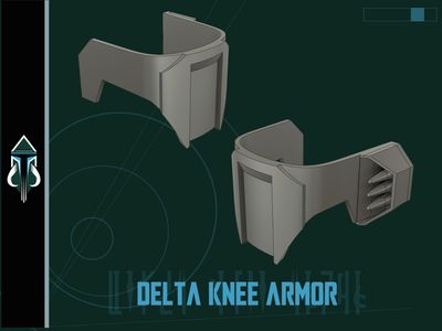 Mandalorian &quot;Delta&quot; Knee armor
