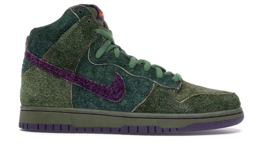 Nike SB Dunk High Skunk 420 (slightly Used)