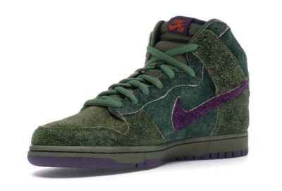 Nike SB Dunk High Skunk 420 (slightly Used)