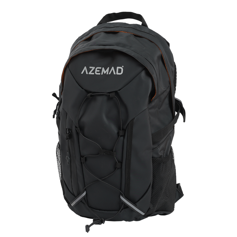 Azemad Bag Sports Blackpack Black (Orange inside)