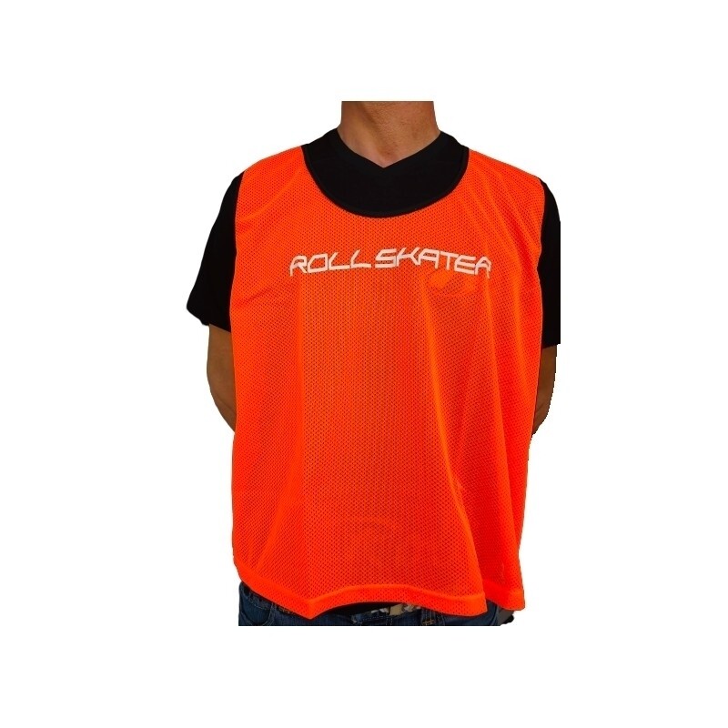 Roll Skater Training Bibs, Colour: Orange, Size: X Large