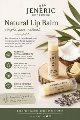 All Natural Lip Balms