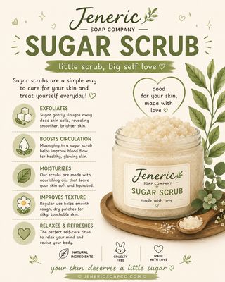 Goat Milk Sugar Scrub