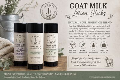Goat Milk Lotion Sticks