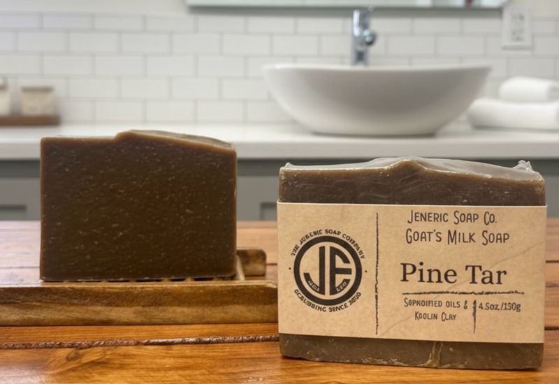 Pine Tar Goat Milk Soap