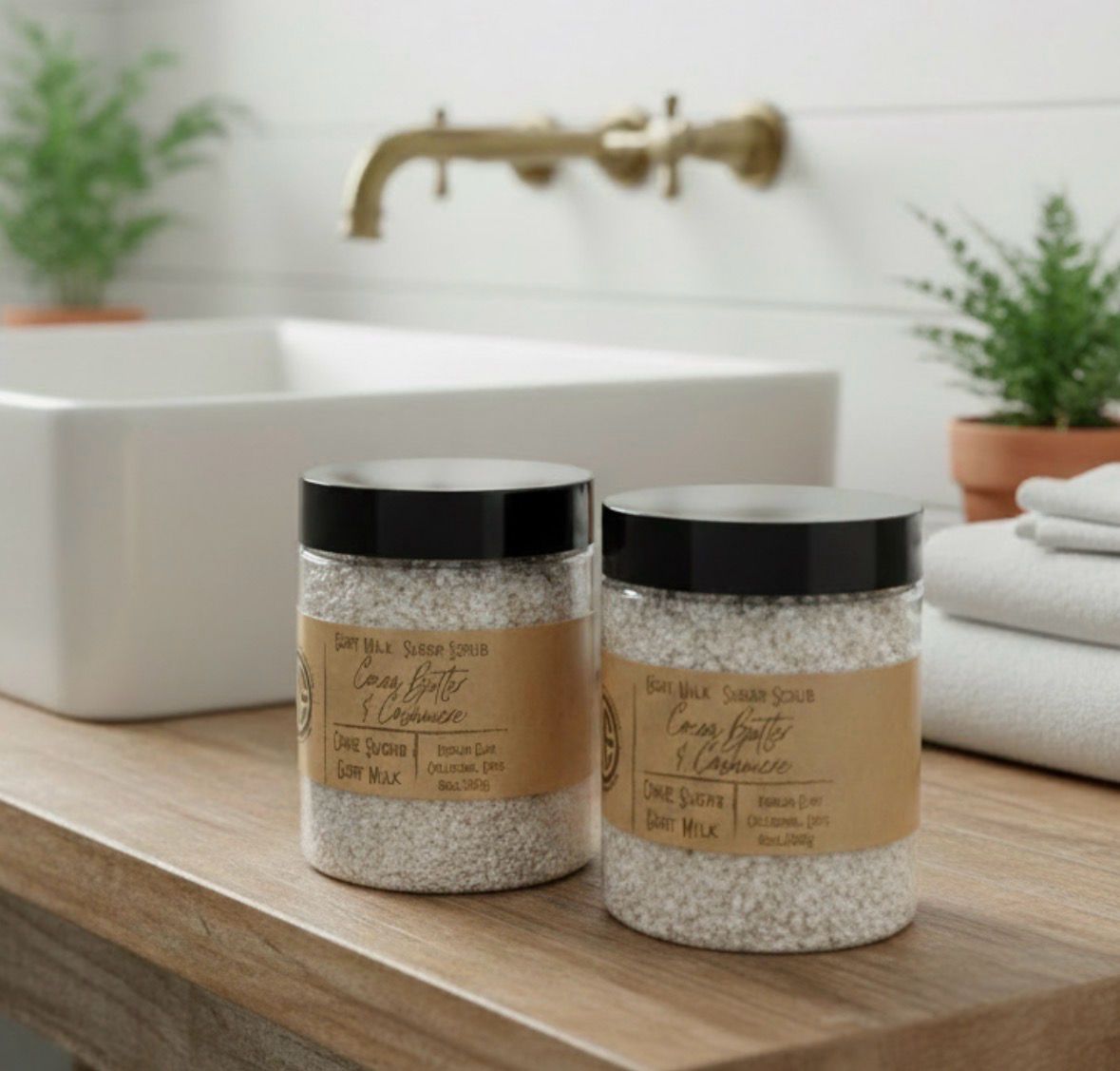 Cocoa Butter &amp; Cashmere Goat Milk Sugar Scrub