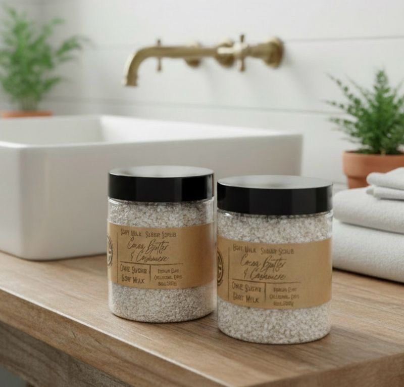 Cocoa Butter &amp; Cashmere Goat Milk Sugar Scrub
