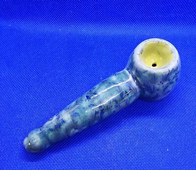 Cob Pipe - Blue &amp; Green