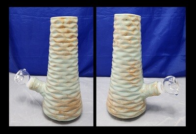 Mermaid Scales Water Pipe Glazed Ceramic