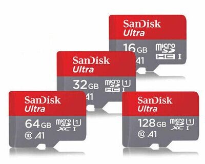 SANDISK A1 ULTRA micro SD Memory Card 64GB or 32GB Sealed