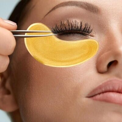 10 Piece/5 Pack Crystal Collagen Gold Powder Eye Mask Anti-Aging Dark Circles Acne Beauty
