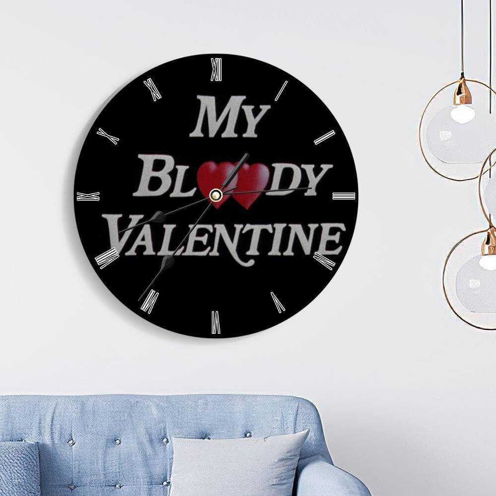 My Bloody Valentine Round Wall Clock