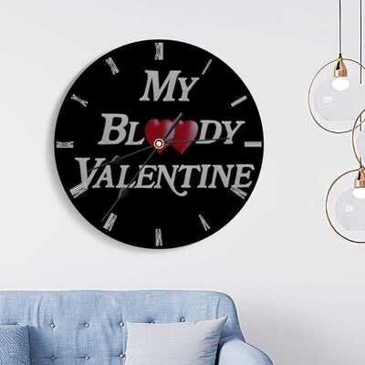 My Bloody Valentine Round Wall Clock