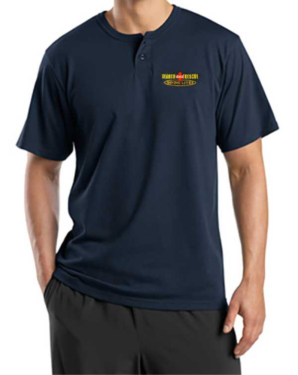 Short Sleeve Henley: MSAR