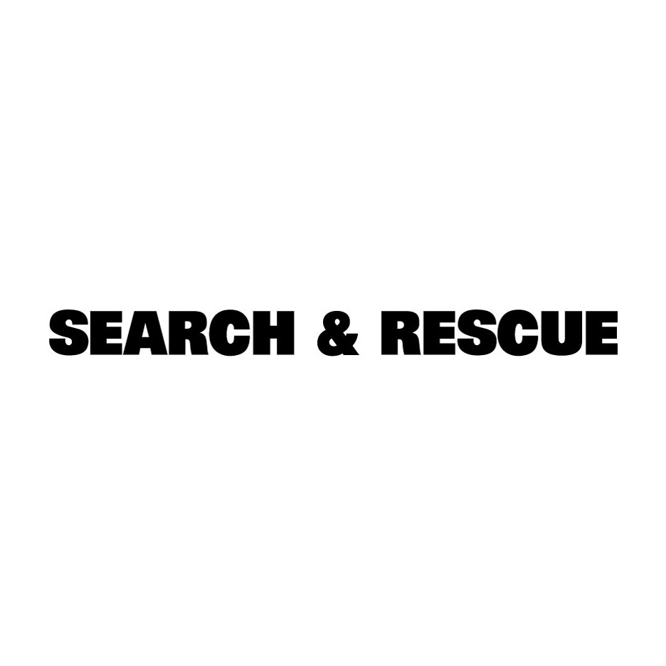 Window Decal (Die-Cut): SEARCH &amp; RESCUE
