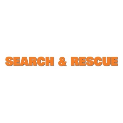 Window Decal (Die-Cut): SEARCH &amp; RESCUE