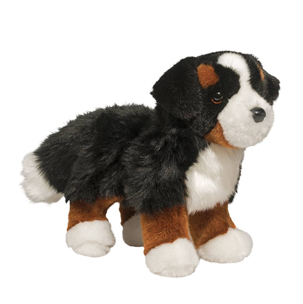 Plush Pup Standing: Bernese Mountain Dog