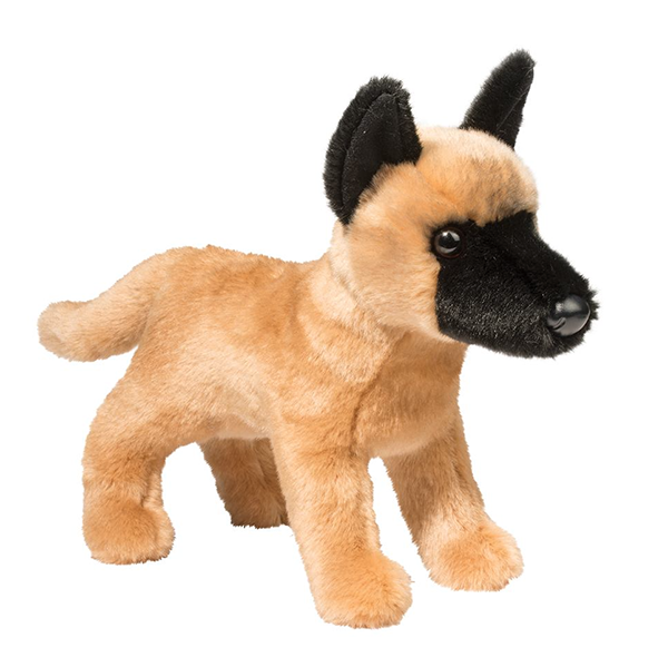 Plush Pup Standing: Malinois