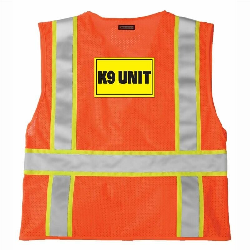 Safety Vest: K9 UNIT