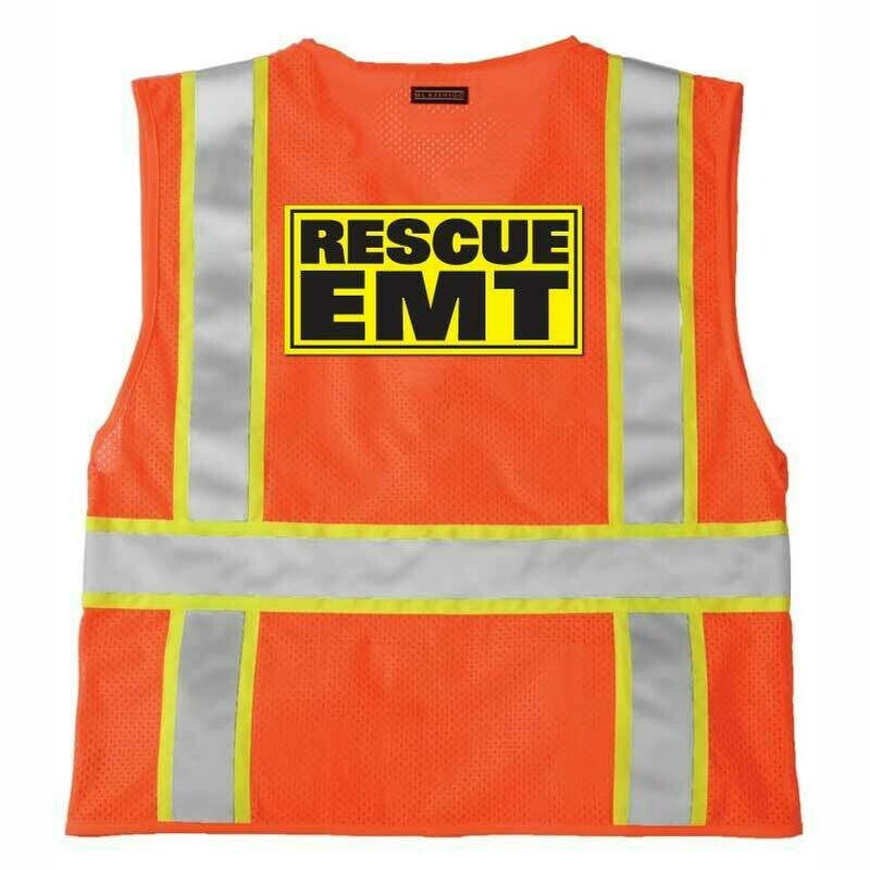 Safety Vest: RESCUE EMT