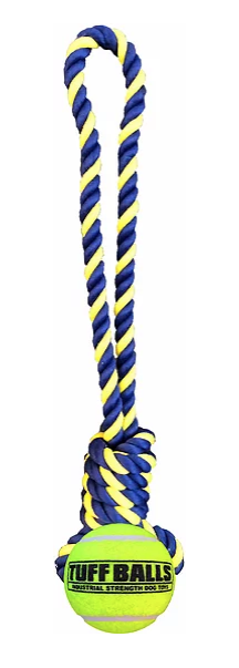PetSport® Knotted Rope Tug with TUFF Ball