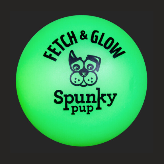Spunky Pup® Fetch & Glow Ball