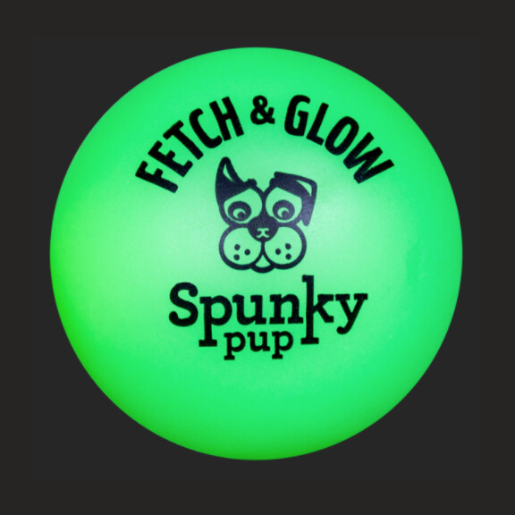 Spunky Pup® Fetch &amp; Glow Ball