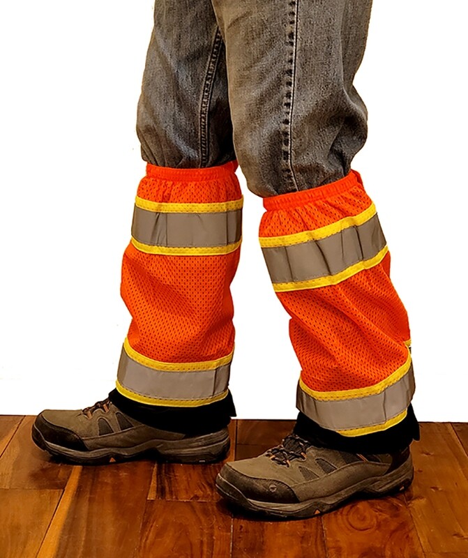 Reflective Leg Gaiters (Mesh)
