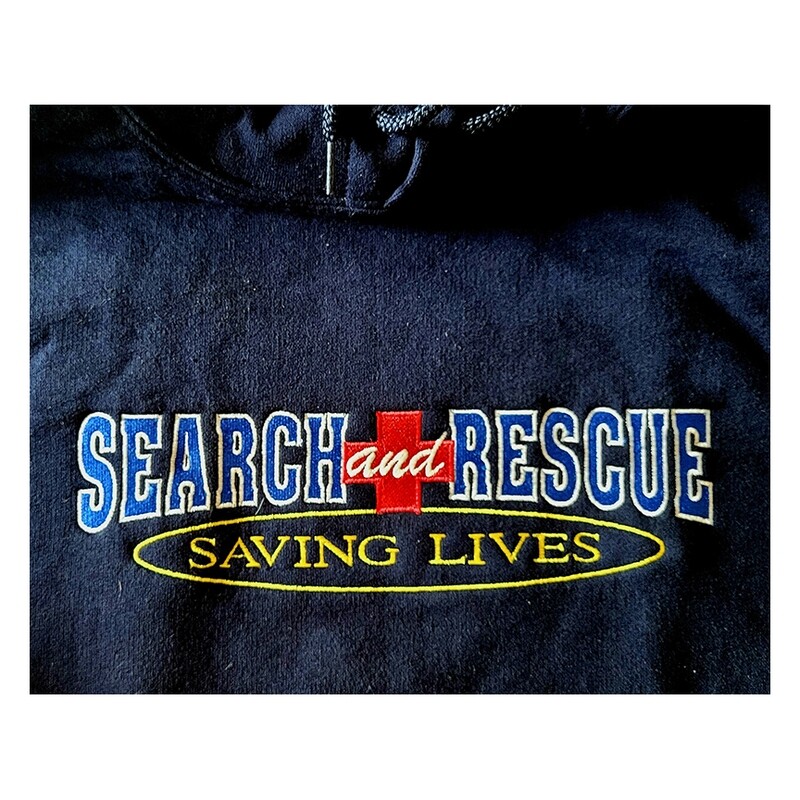 Hooded Sweatshirt: Search &amp; Rescue Saving Lives