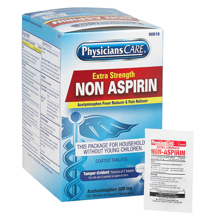 Physician&#39;s Care® Extra Strength Non Aspirin (Set of 3)