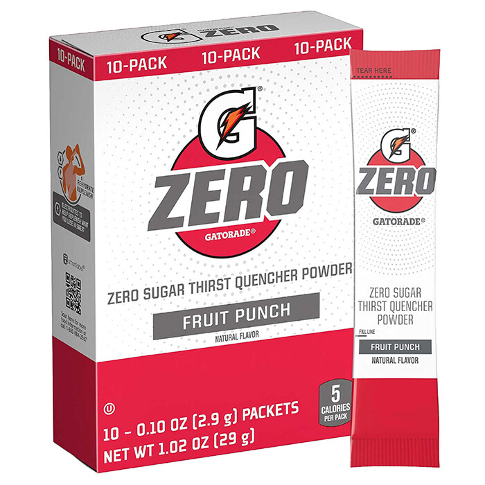 Gatorade® G Zero Powder Packets (10-Pack)