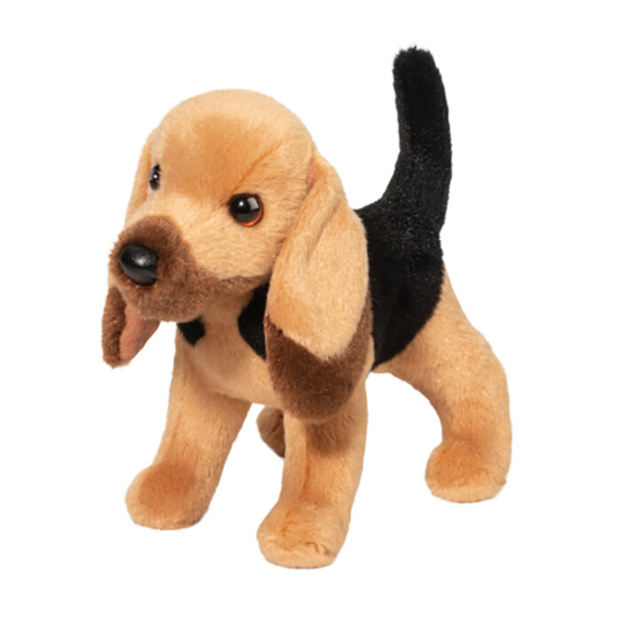 Plush Search Dog: Bloodhound 8"