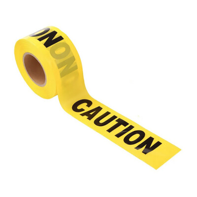 CAUTION Barricade Tape 3 in x 300 ft