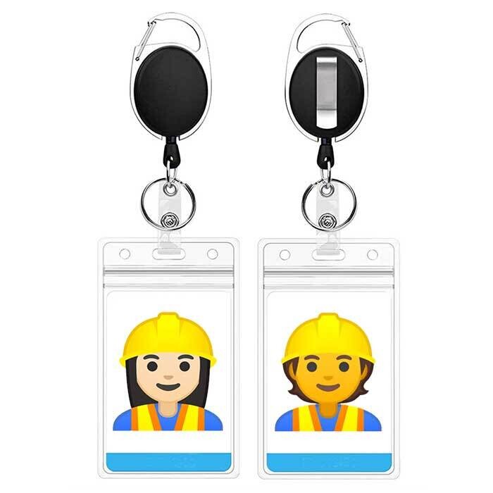 ID Holder & Retractable Keychain