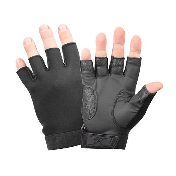 Rothco® Fingerless Stretch Fabric Duty Gloves