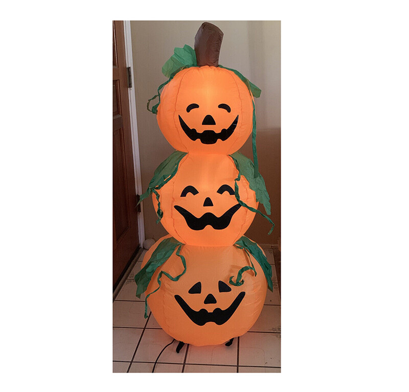 4 Ft Inflatable: Jack-O-Lanterns