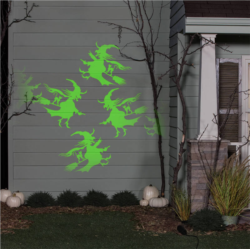Projection: Lightshow with Witches