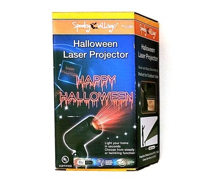 Projection: Happy Halloween