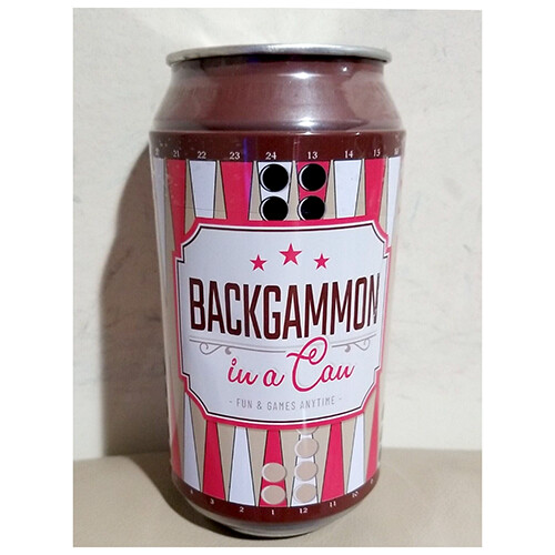 Backgammon in a Can