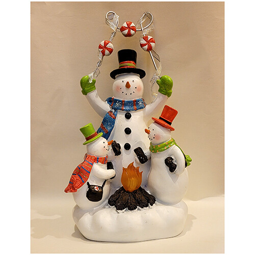 MerryBrite® Battery Operated Snowman Family