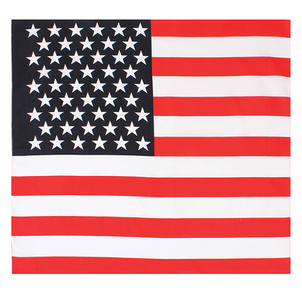 US Flag Bandana
