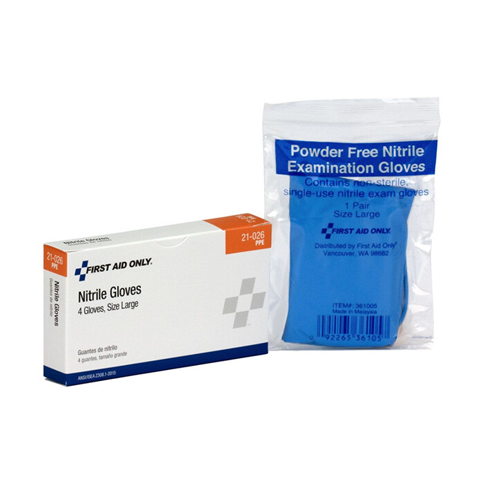 Nitrile Gloves (Box of 4)