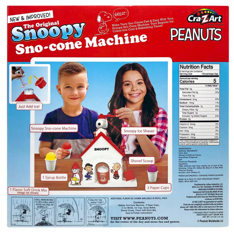 Snoopy Sno-Cone Machine