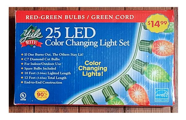 25 LED Color Changing Light Set