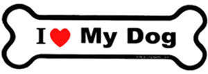 Bone Magnet: I Love My Dog