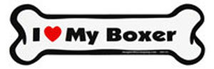 Bone Magnet: I Love My Boxer